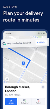 Baixar Circuit Planejador de Rotas Mapas e navegação para Android captura de tela 3
