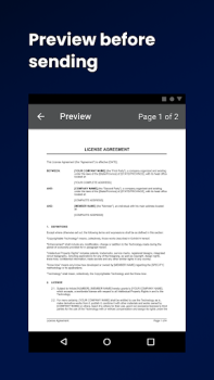 Baixar FAX App: Send Faxes from Phone Negócios para Android captura de tela 4
