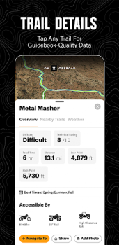 Baixar onX Offroad: Trail Maps & GPS Mapas e navegação para Android captura de tela 5