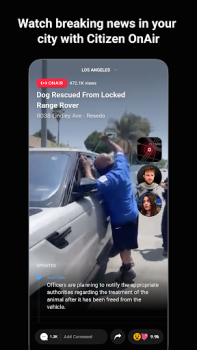 Baixar Citizen: Local Safety Alerts Notícias e Revistas para Android captura de tela 3