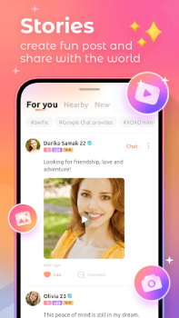 Baixar Meete - Chat & Rencontres Social para Android captura de tela 7