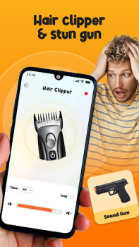 Baixar Haircut prank, air horn & fart Entretenimento para Android captura de tela 3