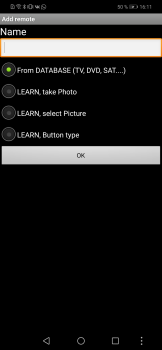 Baixar BlueIR - универсальный пульт Ferramentas para Android captura de tela 2