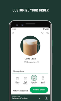 Baixar Starbucks Comida e bebida para Android captura de tela 4