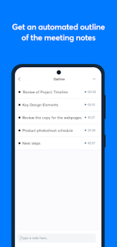Baixar Otter: Transcribe Voice Notes Emprego para Android captura de tela 7