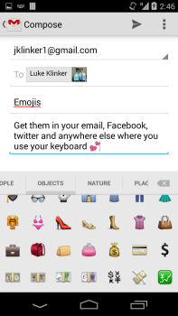 Baixar Sliding Emoji Keyboard - iOS Diversos para Android captura de tela 2