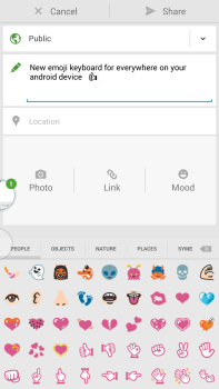 Baixar Sliding Emoji Keyboard - iOS Diversos para Android captura de tela 4