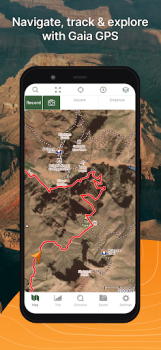 Baixar Gaia GPS (Topografias) Mapas e navegação para Android captura de tela 2