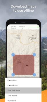 Baixar Gaia GPS (Topografias) Mapas e navegação para Android captura de tela 7