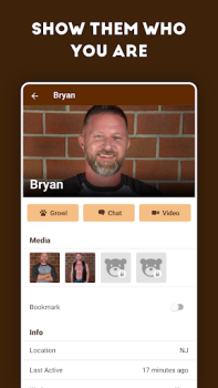 Baixar GROWLR: Gay Bears Near You Social para Android captura de tela 5