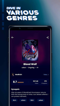 Baixar MegaNovel: Fictions & Webnovel Livros e Referências para Android captura de tela 5