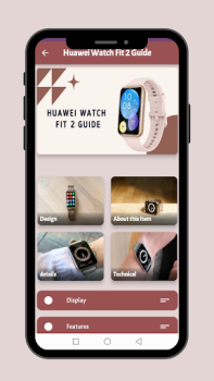 Baixar Huawei watch fit 2 Guide Educação para Android captura de tela 6
