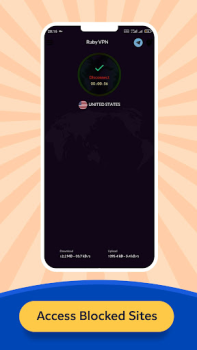 Baixar Ruby VPN | safe | High Quality Ferramentas para Android captura de tela 6