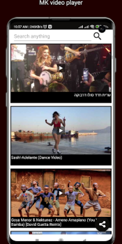 Baixar MK Video Player Entretenimento para Android captura de tela 5