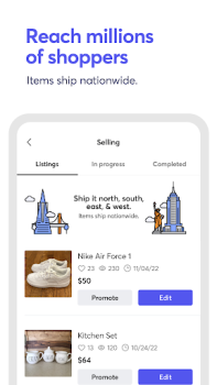 Baixar Mercari: Buy and Sell App Compras para Android captura de tela 6