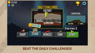 Baixar Hill Climb Racing Raça para Android captura de tela 5