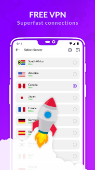 Baixar Fast Turbo VPN - Secure VPN Ferramentas para Android captura de tela 4