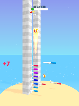 Baixar Ball Up: Knife Racing Jogos de ação para Android captura de tela 5