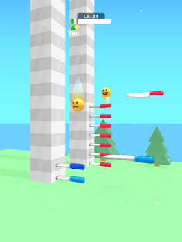 Baixar Ball Up: Knife Racing Jogos de ação para Android captura de tela 6