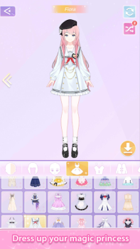 Baixar Magic Princess: Barbie da moda Casual para Android captura de tela 4