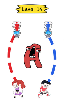 Baixar Toilet Rush Race: Draw Puzzle Quebra-cabeças para Android captura de tela 2