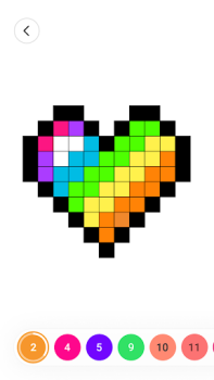 Baixar Color by Number：Coloring Games Educacional para Android captura de tela 4
