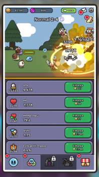Baixar Legend of Slime: Idle RPG War Aventura para Android captura de tela 5