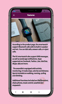 Baixar x7 pro max smartwatch Guide Educação para Android captura de tela 5