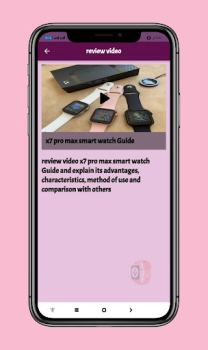 Baixar x7 pro max smartwatch Guide Educação para Android captura de tela 6