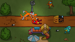 Baixar Survivor In Rainbow Monster Jogos de ação para Android captura de tela 7