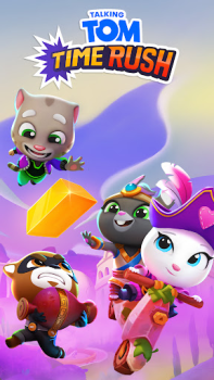 Baixar Talking Tom Time Rush Jogos de ação para Android captura de tela 7