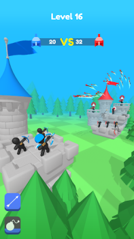 Baixar Merge Archers: Arqueiros Arcade para Android captura de tela 7