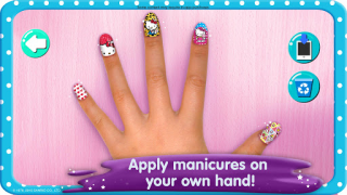 Baixar Salão de Unhas da Hello Kitty Casual para Android captura de tela 4