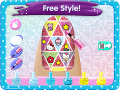 Baixar Salão de Unhas da Hello Kitty Casual para Android captura de tela 7