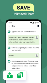Baixar ChatOn・Chat de IA em português Emprego para Android captura de tela 4