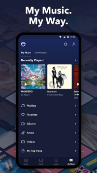 Baixar Napster Music Música e áudio para Android captura de tela 5