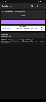 Baixar DarkTunnel - SSH DNSTT V2Ray Ferramentas para Android captura de tela 2