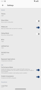 Baixar DarkTunnel - SSH DNSTT V2Ray Ferramentas para Android captura de tela 7