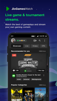 Baixar JioGames: Play, Win, Stream Entretenimento para Android captura de tela 3