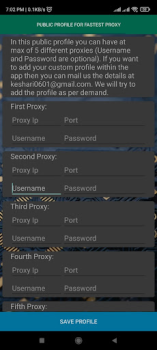 Baixar College Proxy Ferramentas para Android captura de tela 4