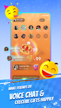 Baixar Gemgala - Party & Chat & Games Estilo de vida para Android captura de tela 2