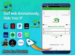 Baixar Zam VIP NET - Secure Fast VPN Contato para Android captura de tela 2