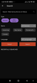 Baixar PrimePlay MOVIES & WEBSERIES Entretenimento para Android captura de tela 3