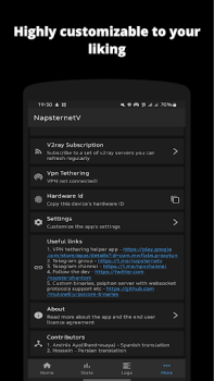Baixar Npv Tunnel V2ray/SSH Ferramentas para Android captura de tela 3
