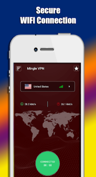 Baixar Mingle VPN (Fast VPN Proxy) Ferramentas para Android captura de tela 2