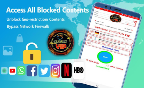 Baixar Cloud ViP VPN- Super Fast Contato para Android captura de tela 2