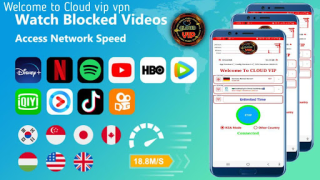 Baixar Cloud ViP VPN- Super Fast Contato para Android captura de tela 3