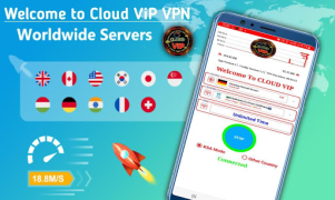 Baixar Cloud ViP VPN- Super Fast Contato para Android captura de tela 5