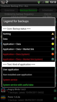Baixar Titanium Backup Ferramentas para Android captura de tela 3