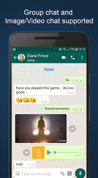 Baixar Fake Chat ChatsMock Text Prank Entretenimento para Android captura de tela 3